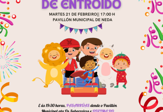 O Concello completa o calendario de actividades de Entroido cunha gran festa infantil no pavillón